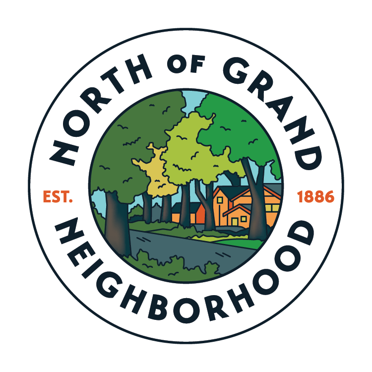 North of Grand Badge Magnet